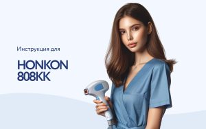 Как правильно использовать лазерный аппарат для удаления волос HONKON-808KK