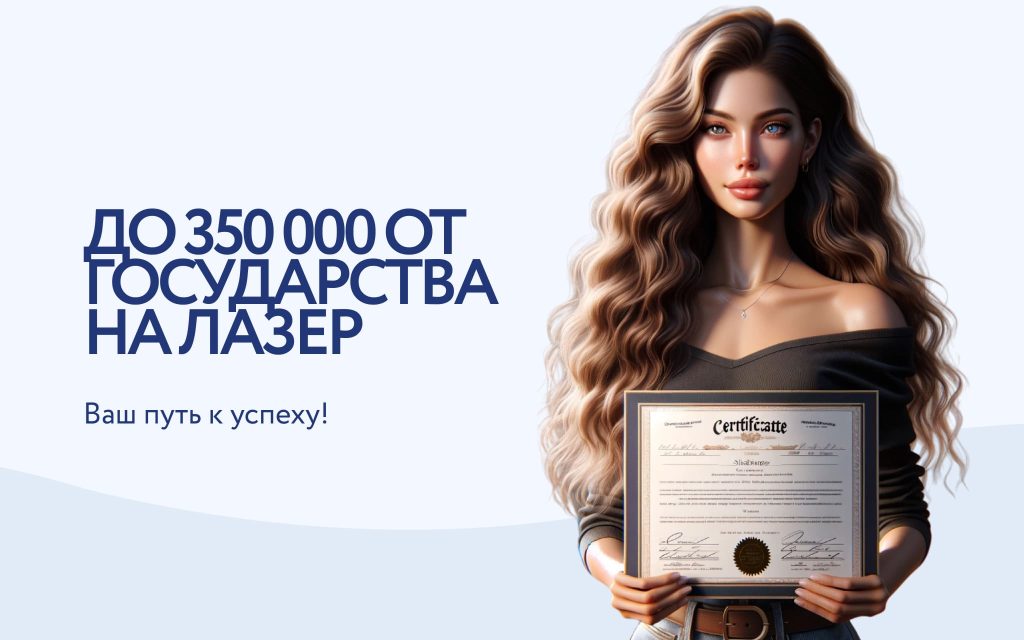 Диодный лазер по соц. контракту. Получите бонус - чек-лист