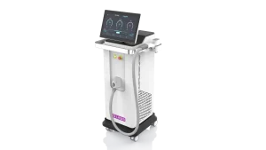 New Angie BM051 гибридный лазер два цвета белый черный общий вид каталог