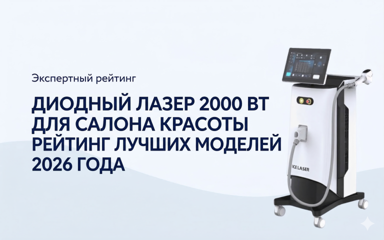 Диодный лазер 2000 Вт для салона красоты — рейтинг лучших моделей 2026 года