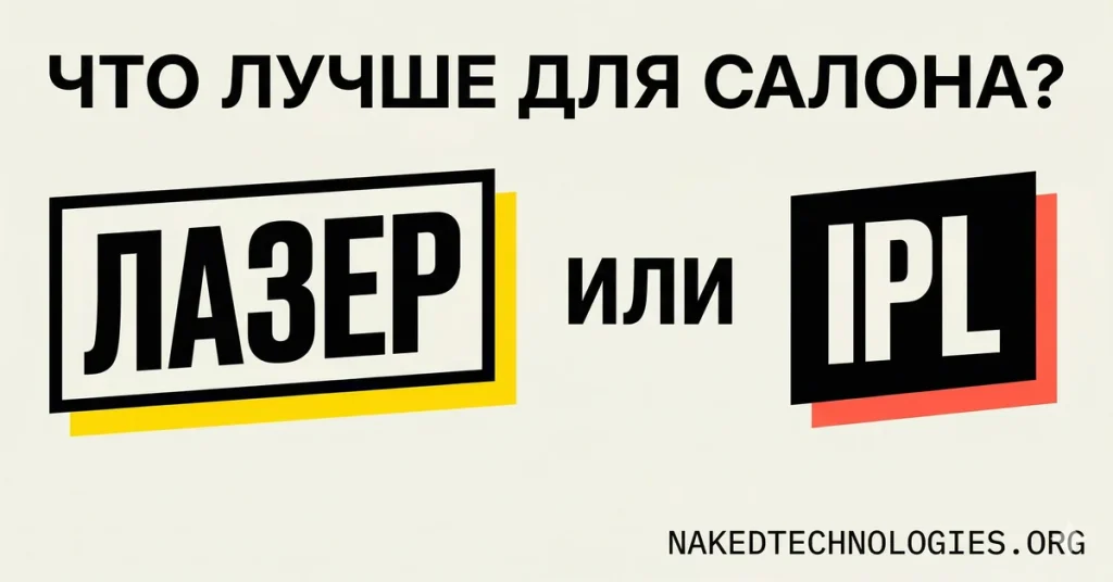 Диодный лазер или IPL: что лучше для салона красоты — сравнение технологий