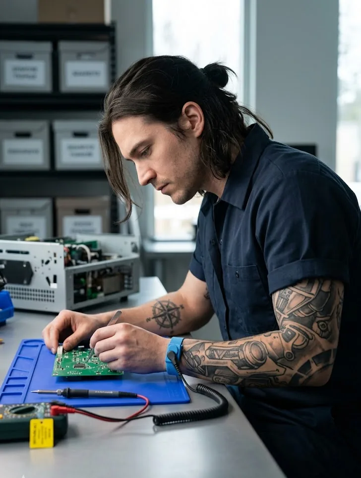 Сервисный инженер Naked Technologies — компонентный ремонт оборудования в собственной мастерской