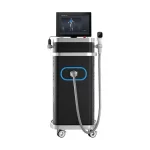 Диодный лазер ADSS FG2000D+ Android в новом корпусе — вид спереди, сенсорный экран с 3D-моделью тела